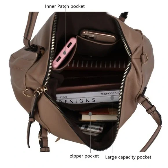 MFK Mia K collection Fiorella Weekender Bag - Picture 10 of 15